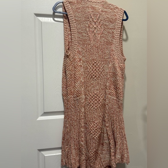 Thistle & Lavender Open Front Cable knit
Long Lined Sweater Cardigan Sz M - Picture 2 of 8